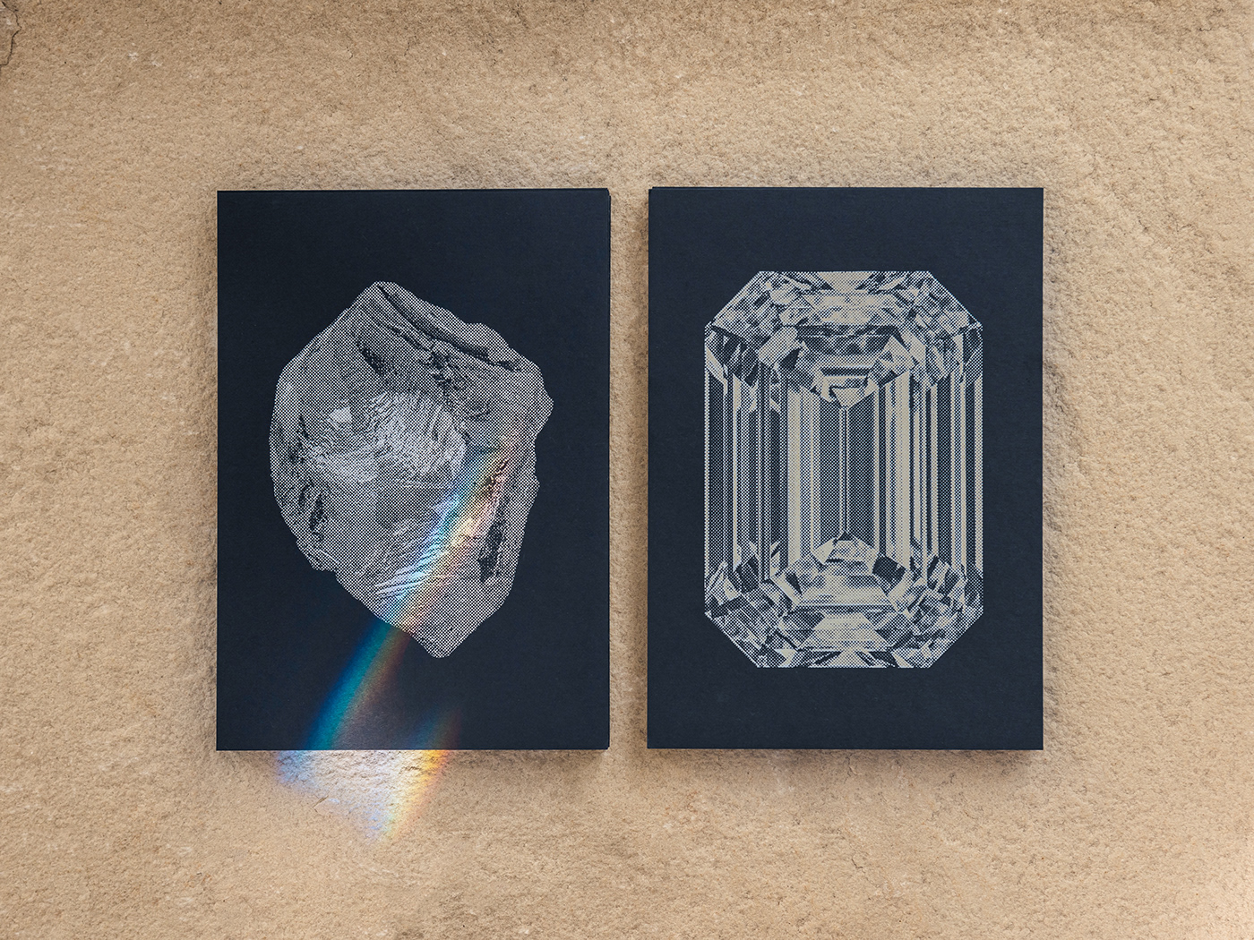 branding  print Packaging art direction  interior design  Exhibition  diamonds jewelry