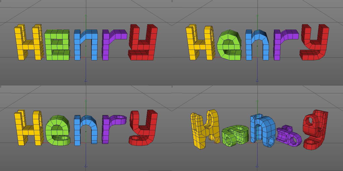 3D text Texto 3D isometrico Isometric cinema 4d vray 3D Type typography 3d