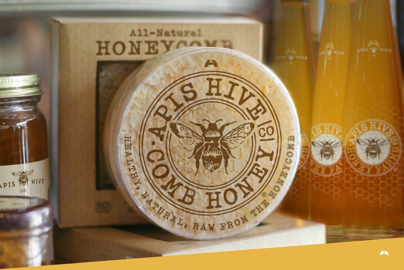 graphic design logo Salt lake city Colorado utah brand honey bee Pollen nectar hive wax