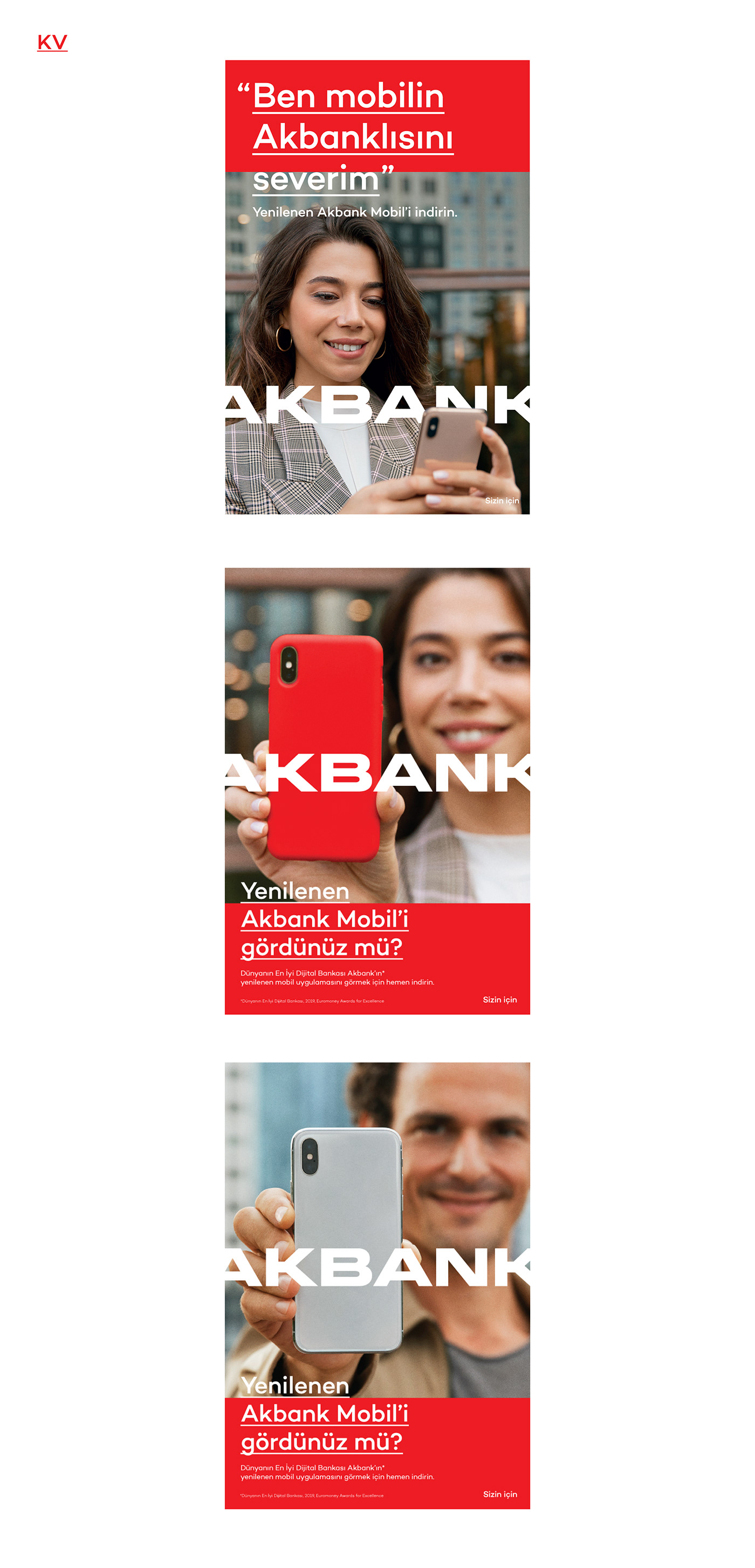 ad Advertising  Akbank akbank app Akbanklısını severim campaign Mobile app