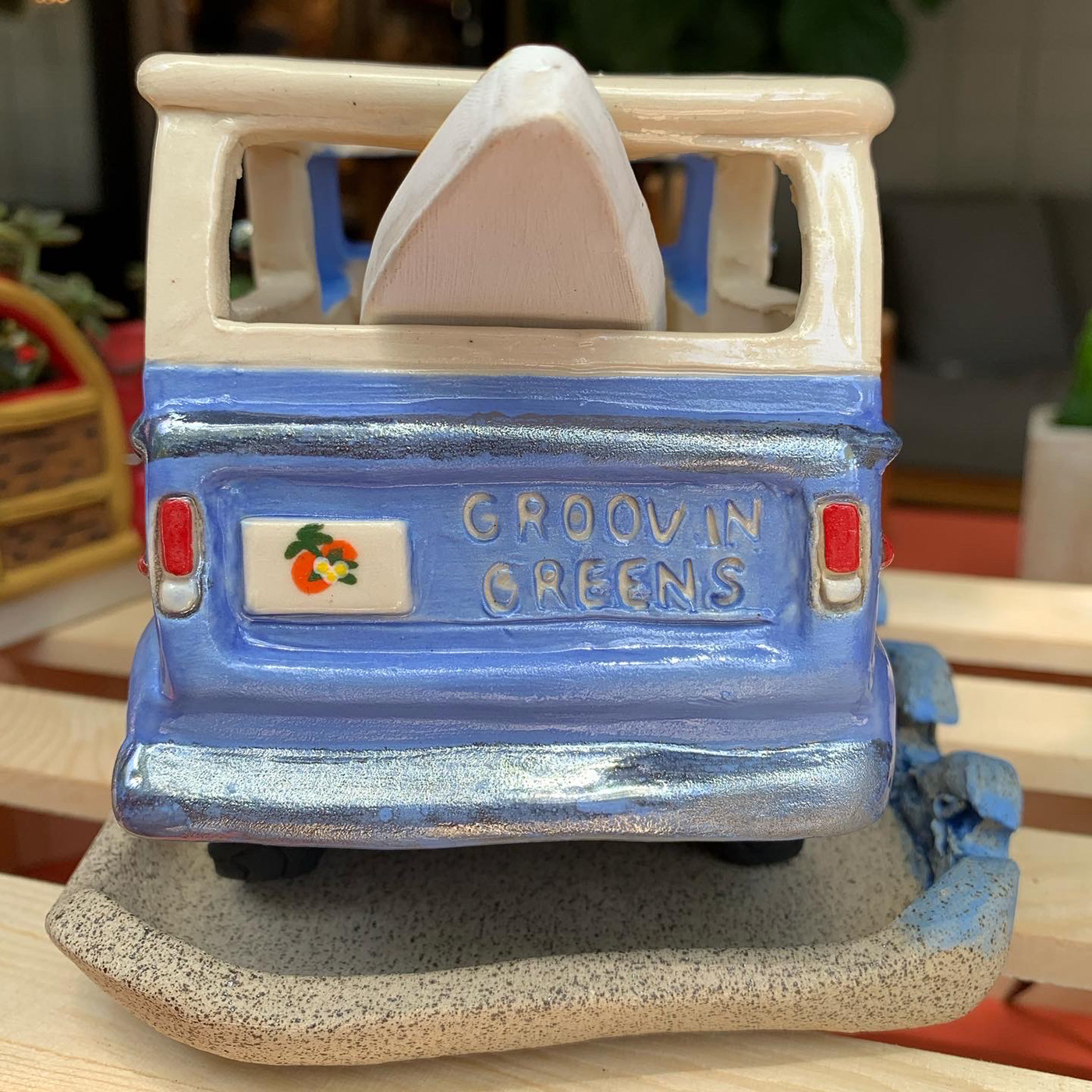 Bronco Ford clay Pottery