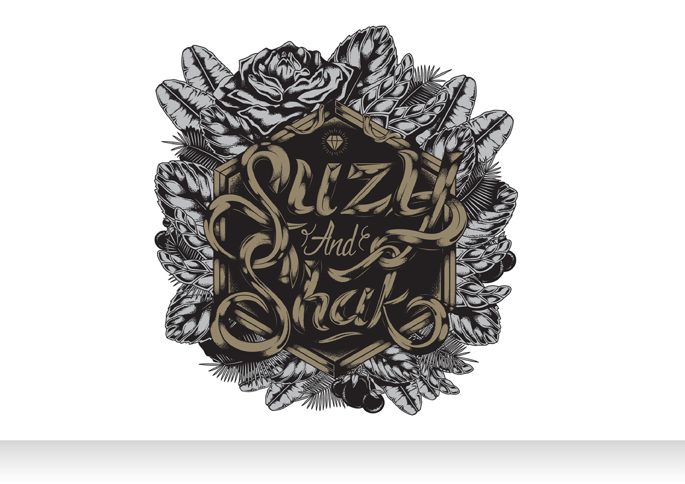wedding custom type Suzy&Shak Invitation