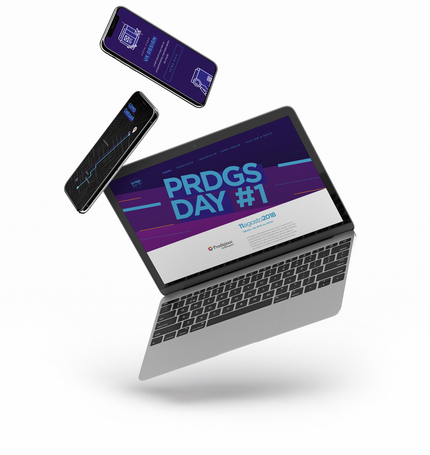 prodigious Day Web Design  pelotas ux UI front-end social Intelligence Data construtivism