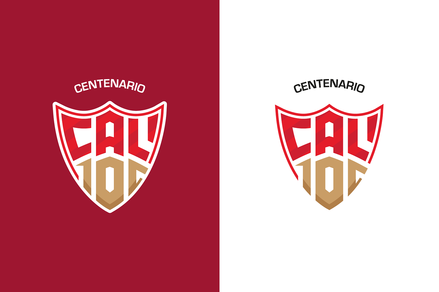 100 años Centenario club cordoba diseño gráfico escudo pasion rojo