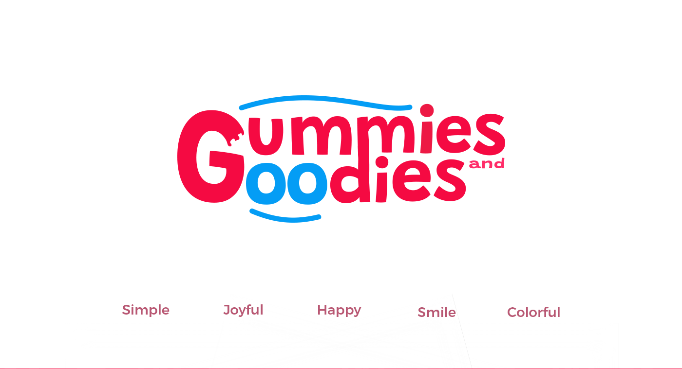 brand identity brand logo Logo Design Logotype branding  Brand Design Candy store gummy