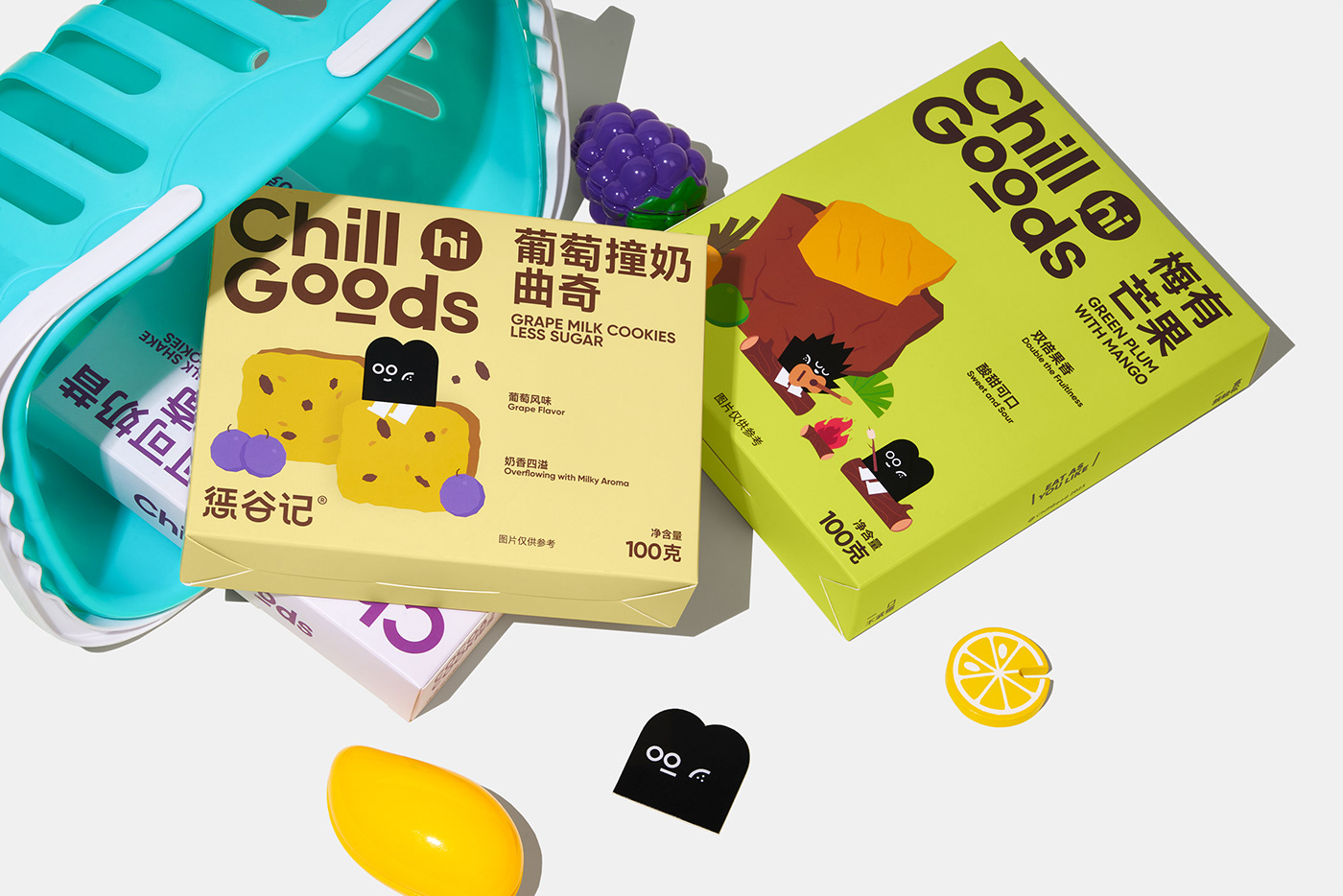 snack packaging design visual identity Graphic Designer Brand Design identity snack packaging Fun Packaging cute