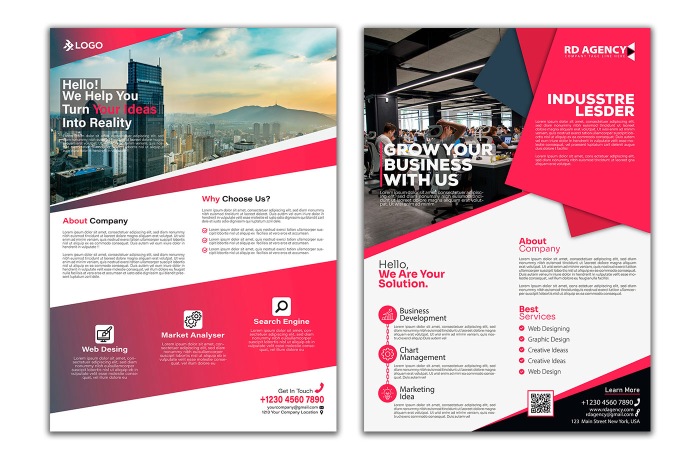 business flyer Flyer Design brand identity graphic design  Layout flyer corporate flyer professional flyer real estate visual identity