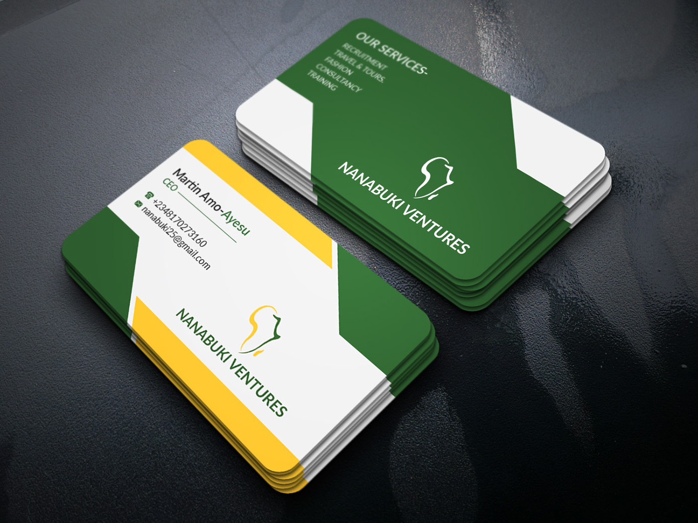 business card Business card design modern visiting card print ready simple brand design corporate stylish