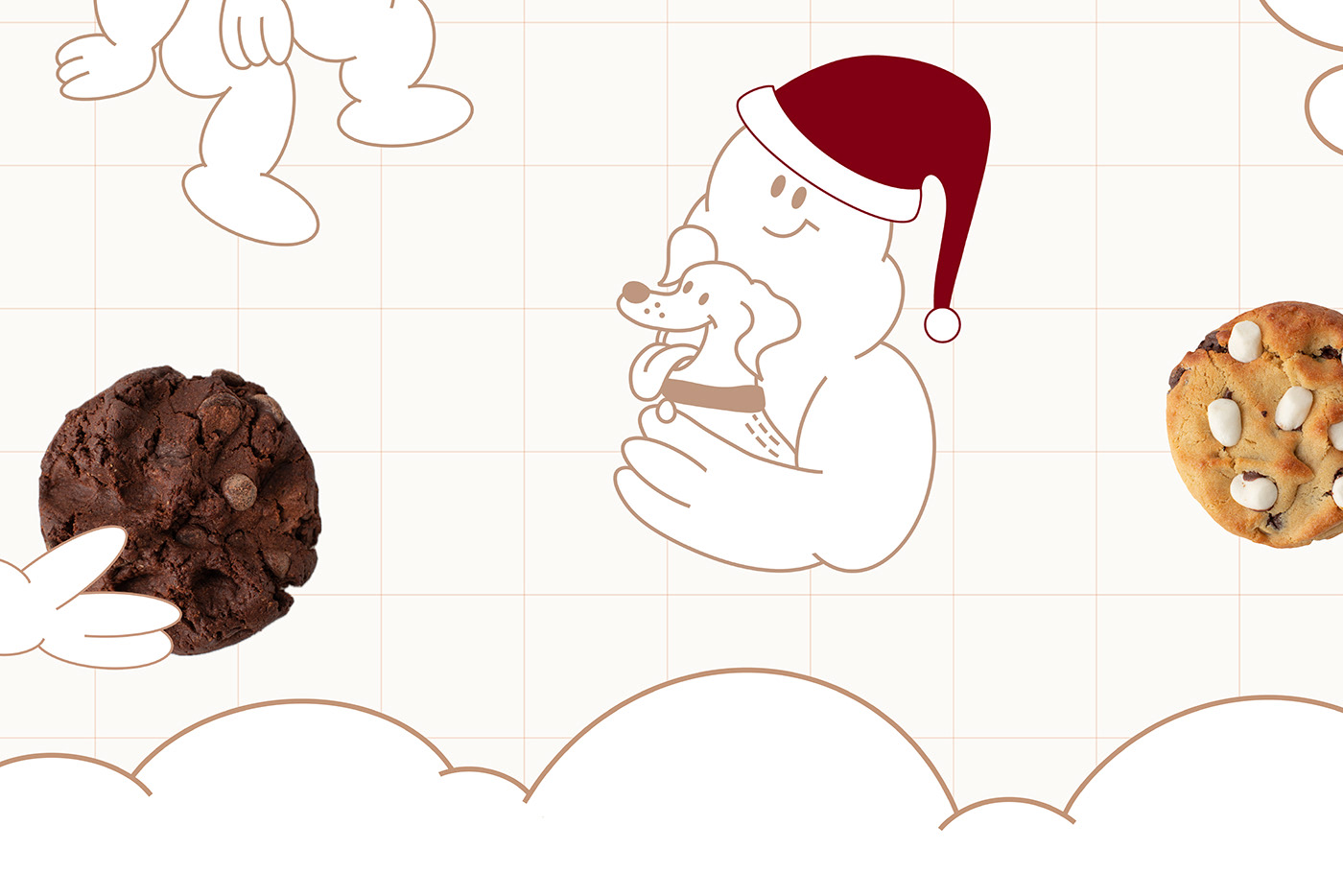 графический дизайн полиграфия Маскот ILLUSTRATION  art иллюстрации Иллюстратор печенье cookie Food 