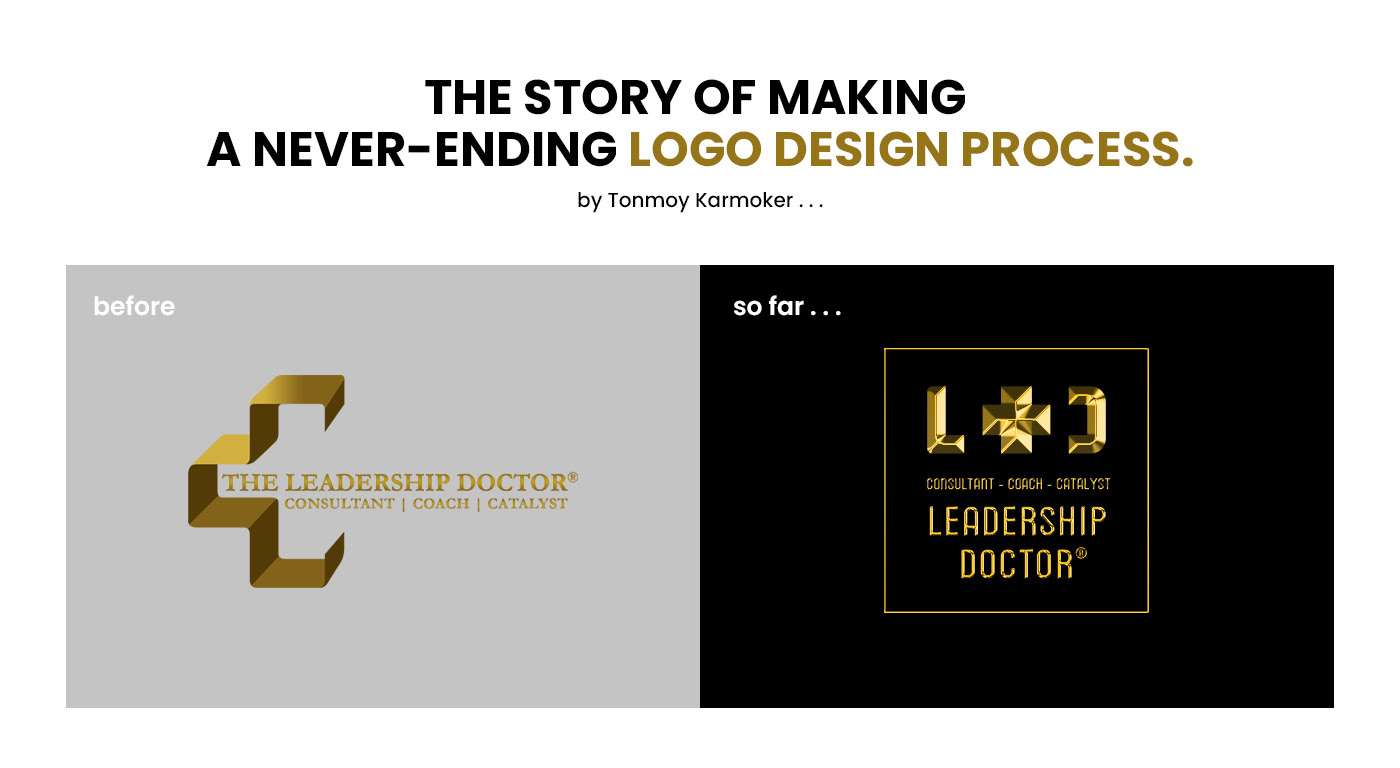 creative process logo case study Logo Design logo design process logo design tutorial logo real project Logo redesign metallic gold logo Logo Design behance logo design ideas
