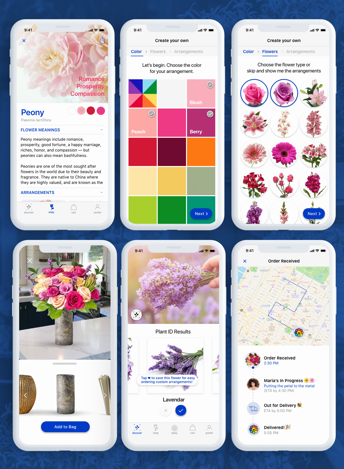 adobexd user interface user experience design design strategy Ecommerce Flowers checkout delivery UI/UX