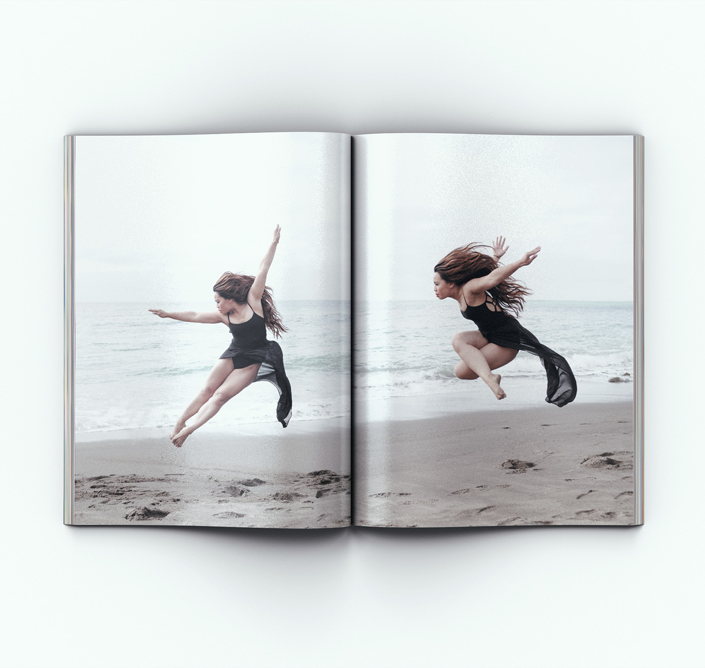 promotional styling Capezio dance editorial