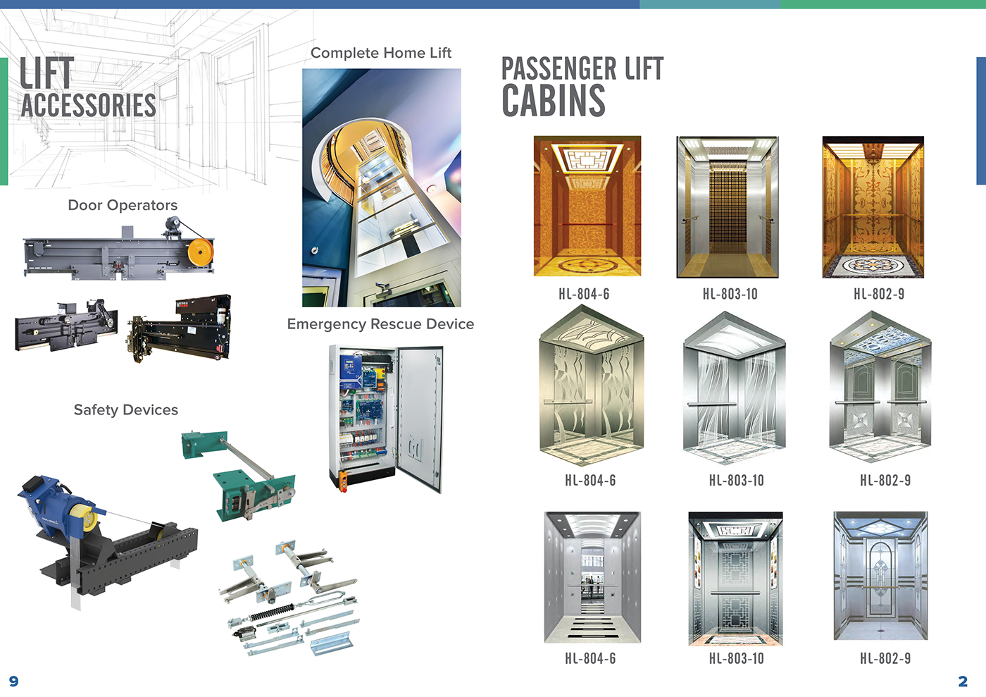 Catalogue lifts world machine Elevators Solution