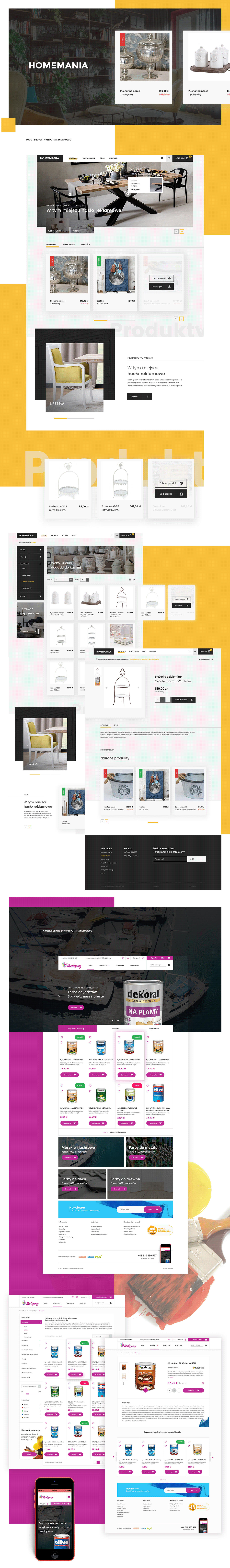 e-commerce shop shop online homepage desktop design