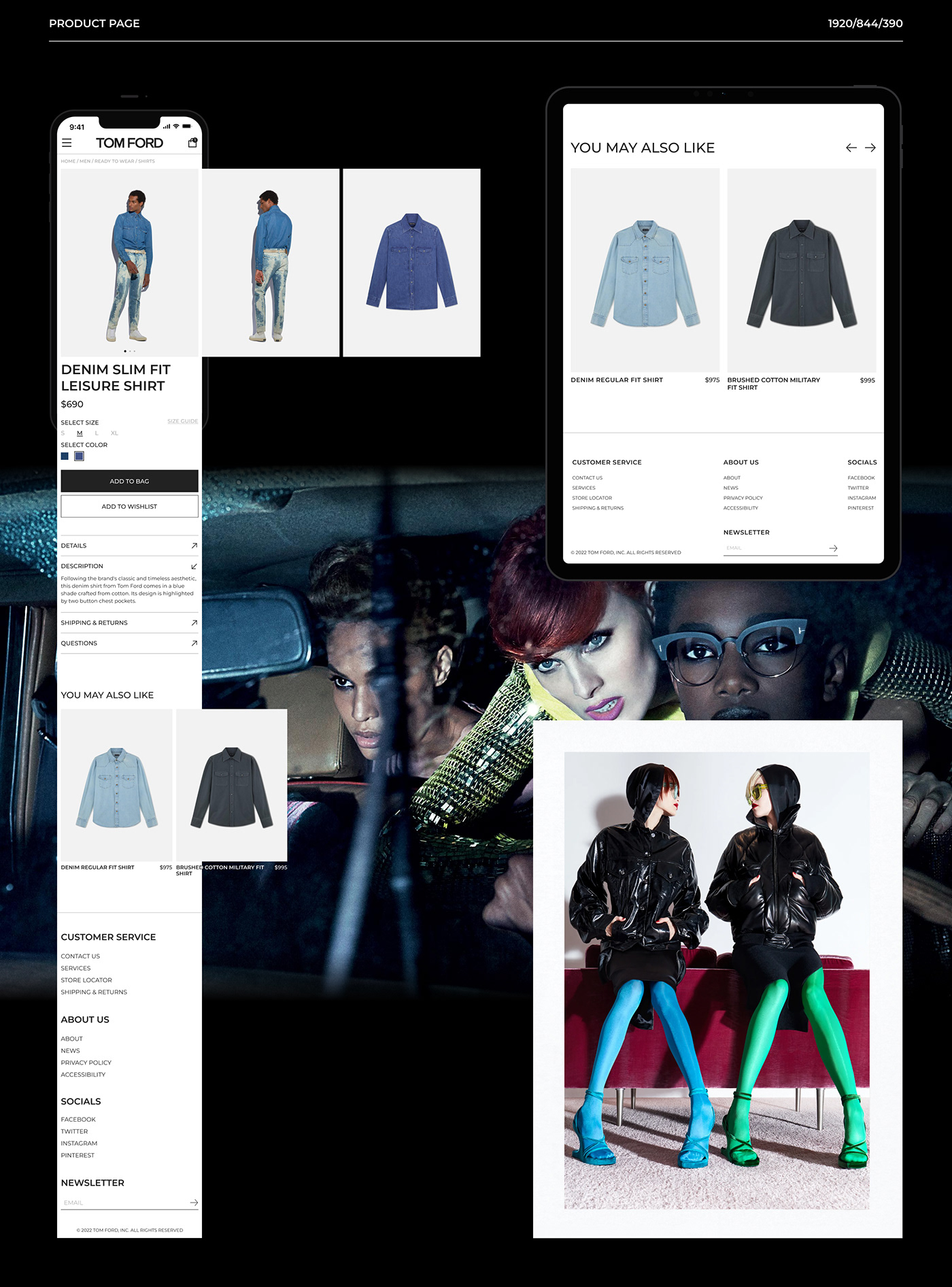 concept Ecommerce ecommerce website Fashion  online store redesign UI/UX Web Design  Website
