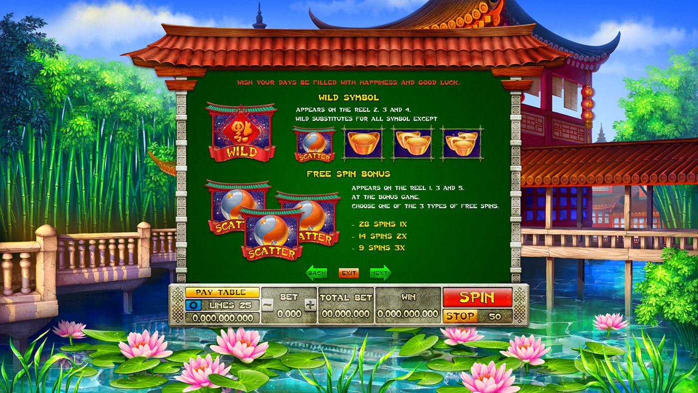 Chinese slot chinese slot game gambling art Gambling Design Gambling games Game Art game design  Slot Design slot game slot machine