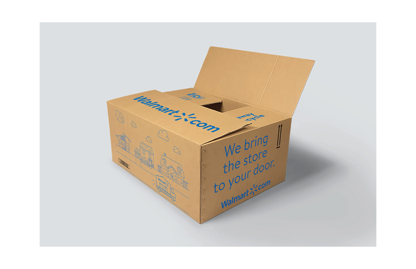branding  line art Packaging shipping