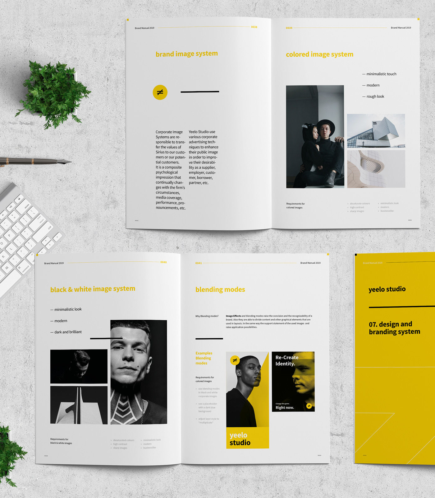 brand manual guidelines corporate creative best company template identity branding 