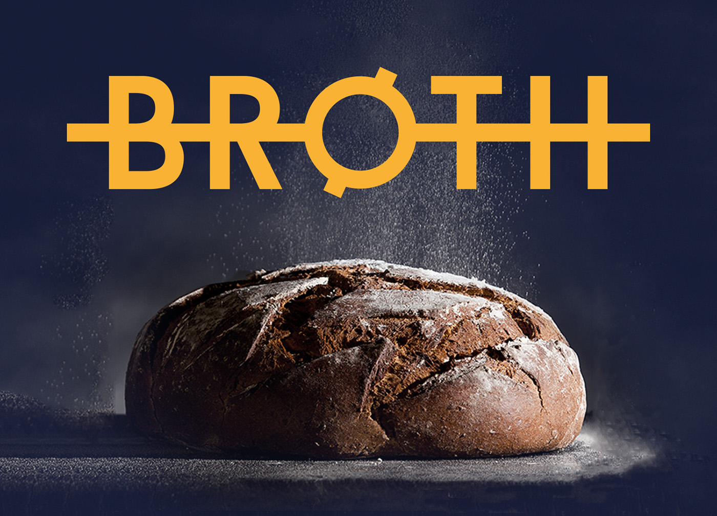 Adobe Portfolio bager brød bread baker Bageri bakery logo CI Food 