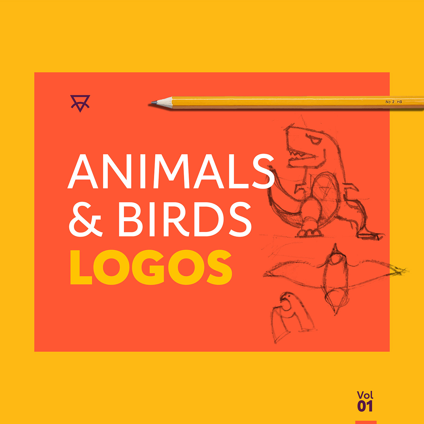 Adobe Portfolio Advertising  animals animation  birds branding  cartoon creative identity Logo Design