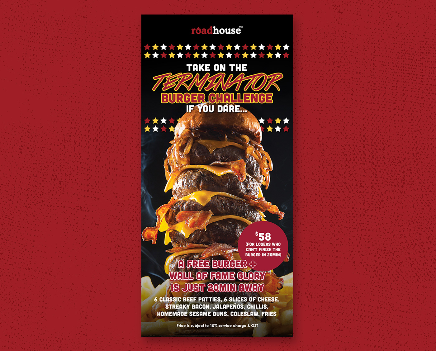 graphic design  branding  art direction  burger diner american poster Promotion