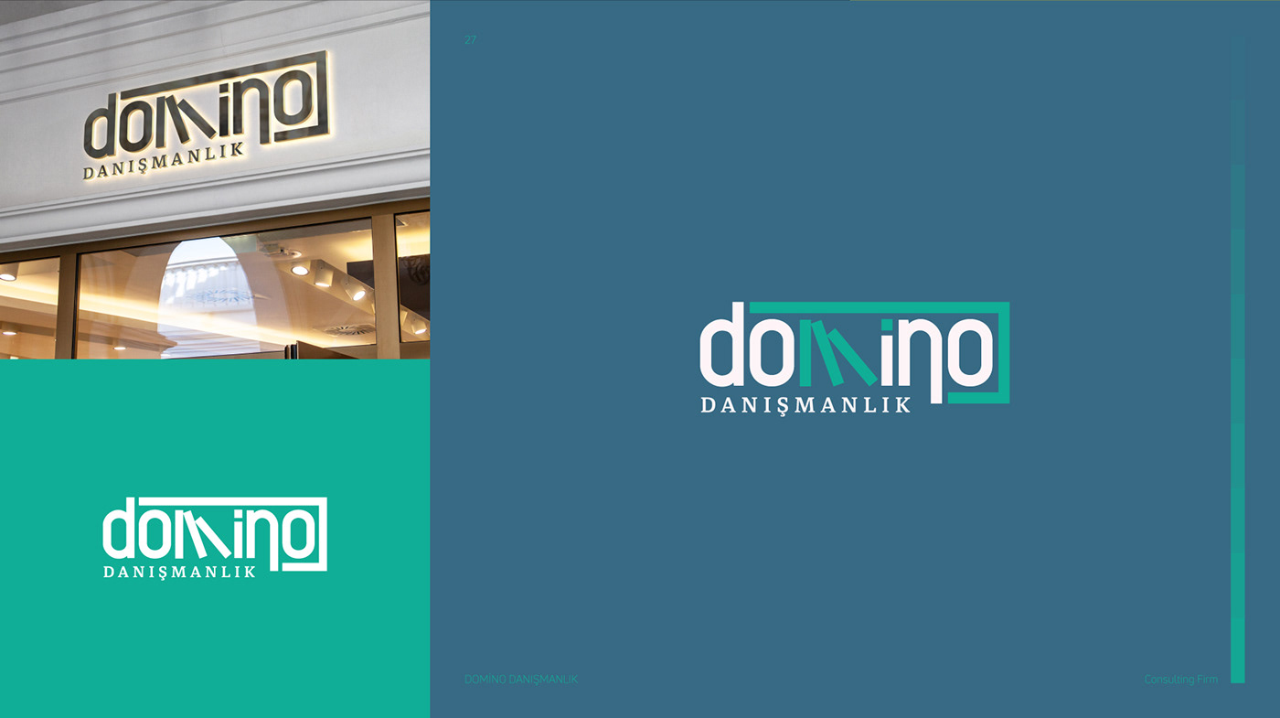 Domino Danışmanlık Logo Tasarımı
