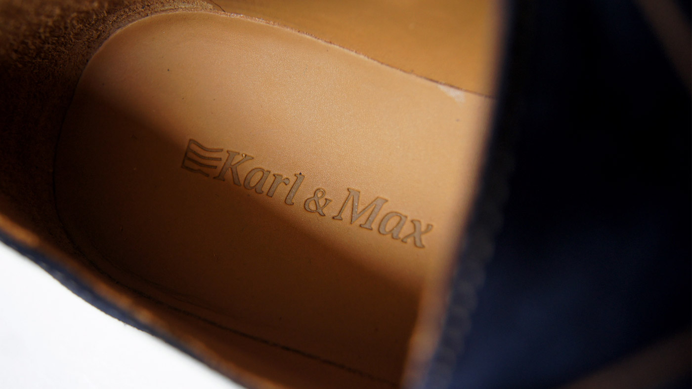 karlandmax branding  brand UI ux template shoes Lookbook
