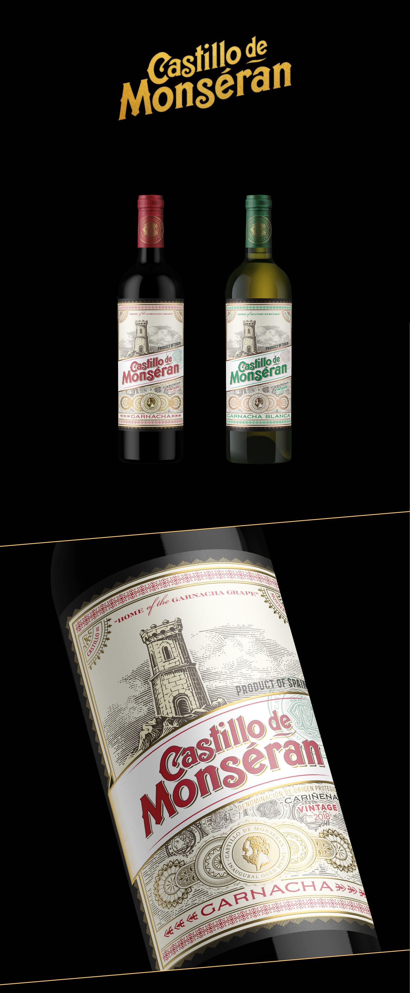 argo castillo Castle label wine monseran Packaging spain spain wine wine