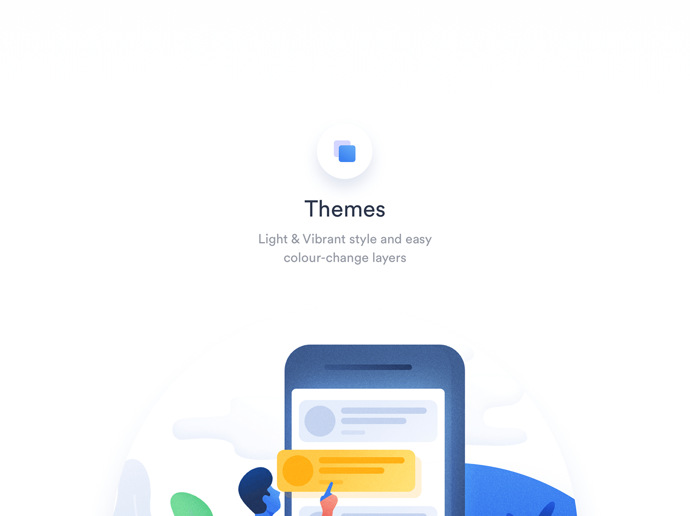 illustrations UI kit graphics mobile Web iphone android Empty States error