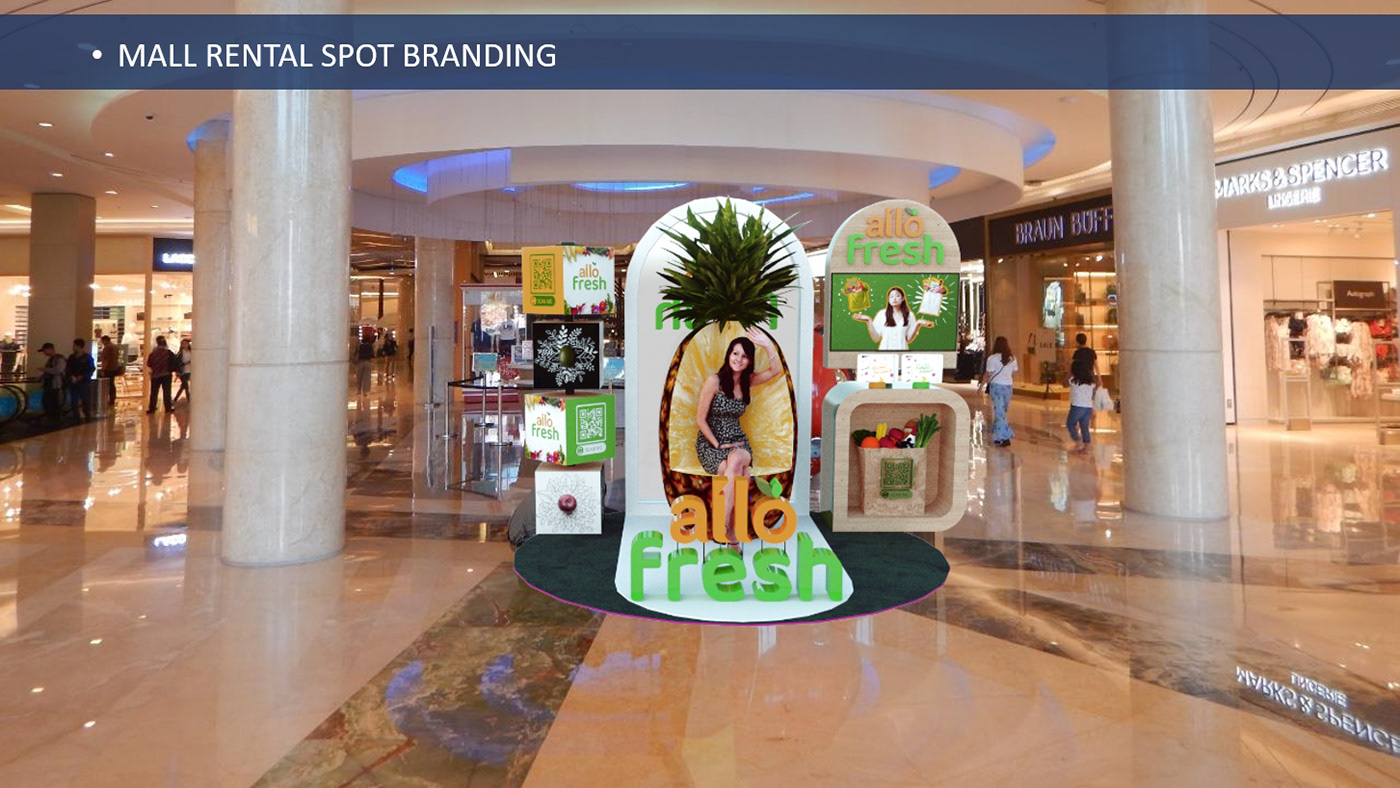 3d design pop up booth Promotion activation mall activation photo booth