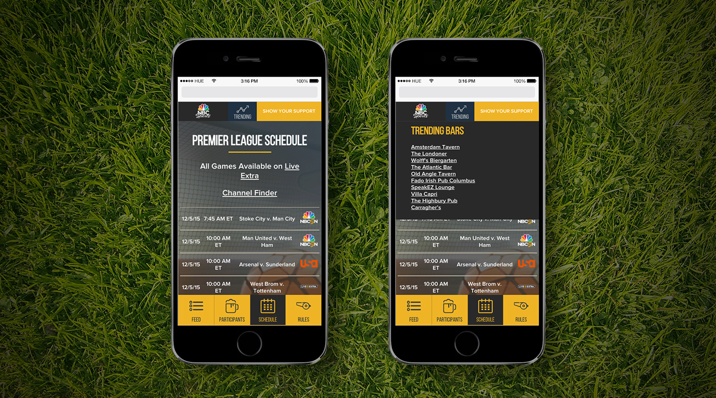 nbc sports soccer Responsive Digital strategy mobile