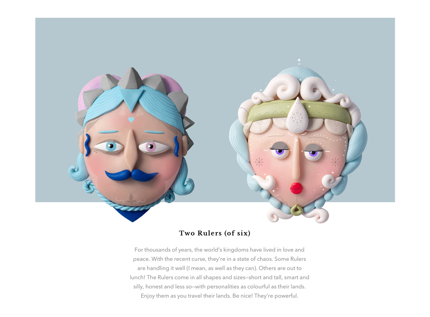 Character design  clay fimo art game Game Art game design  game ui ILLUSTRATION  iOS Game polymer clay