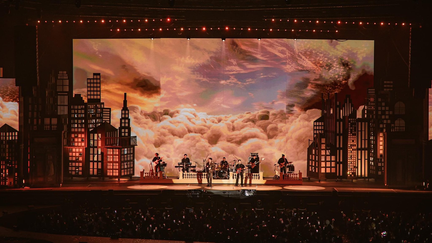 concert STAGE DESIGN setdesign productiondesign retouching  music