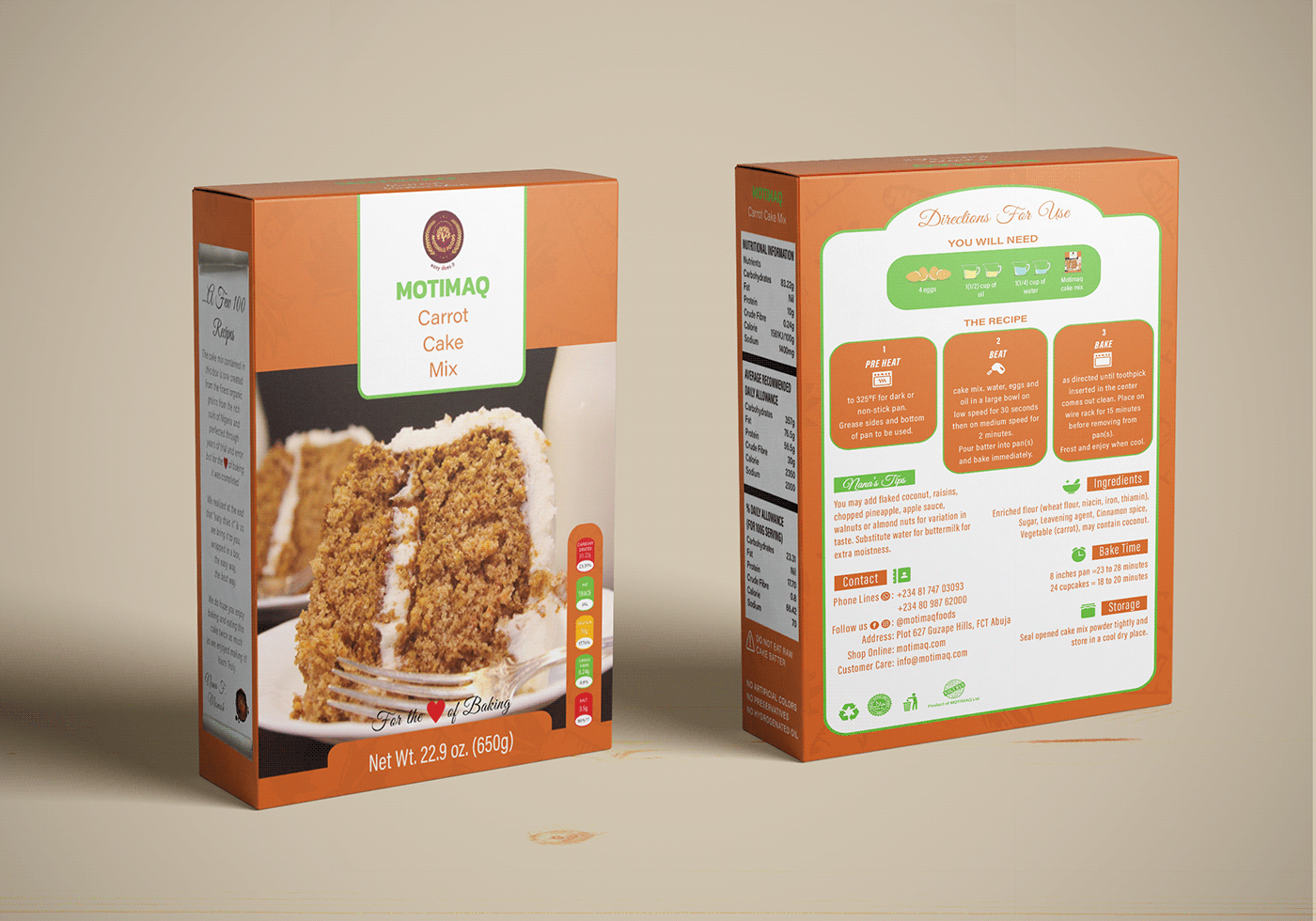brand identity cake cake mix chin chin Food  graphic design  package design  Packaging product design  snack