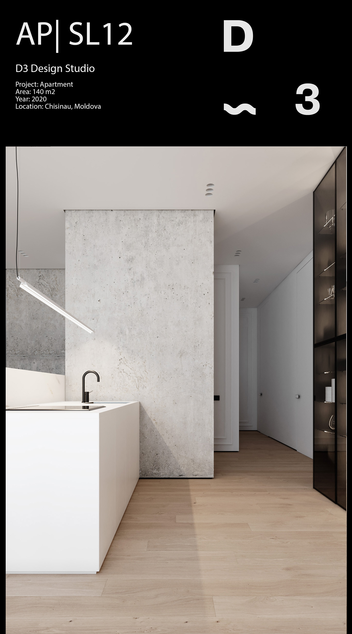 bedroom concrete eco interiordesign kitchen living Minimalism modern White wood