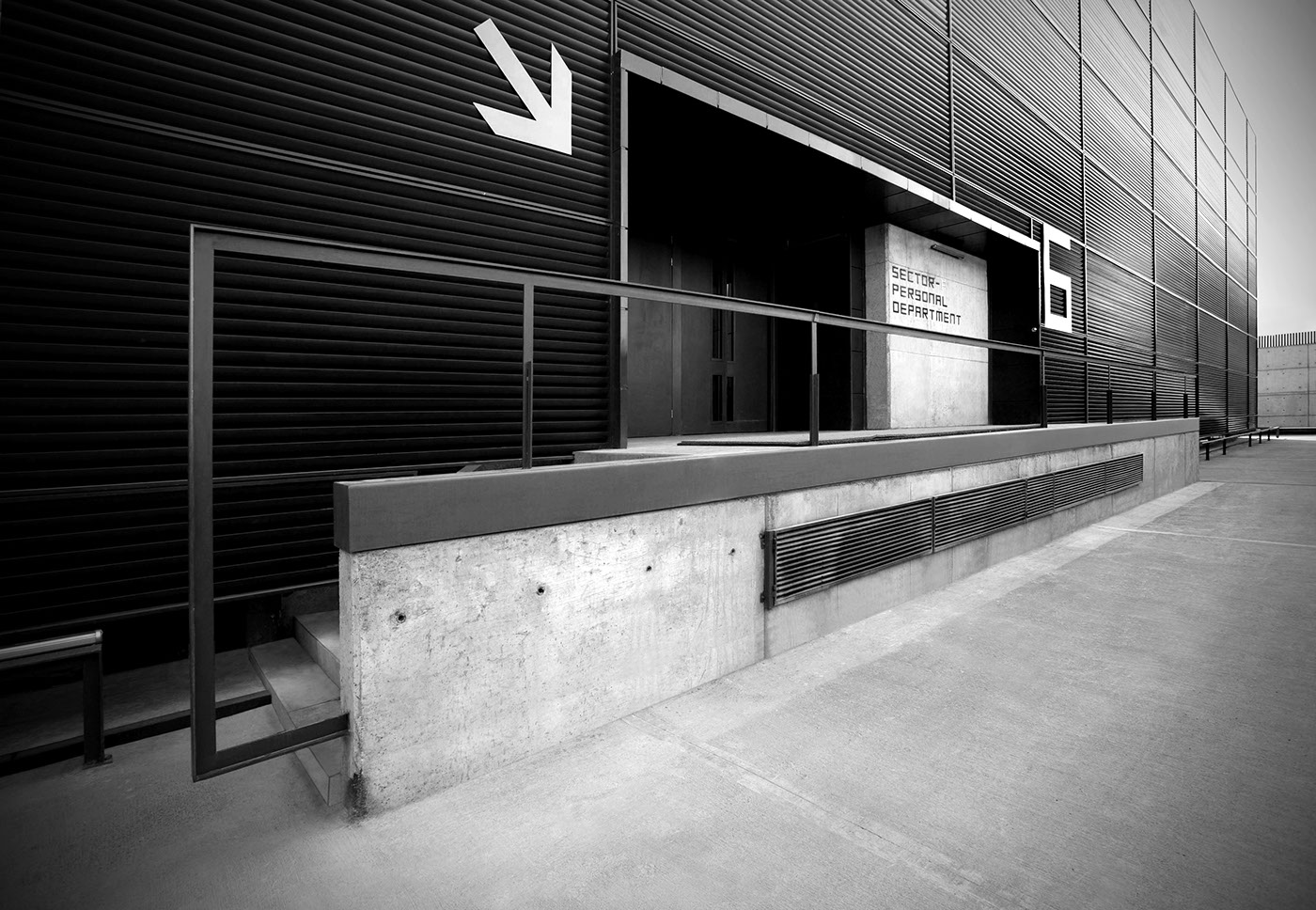 factory concrete exterior Interior Turkey 3dsmax vray