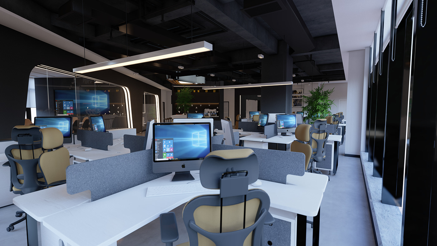 concept design Interior modern Office
