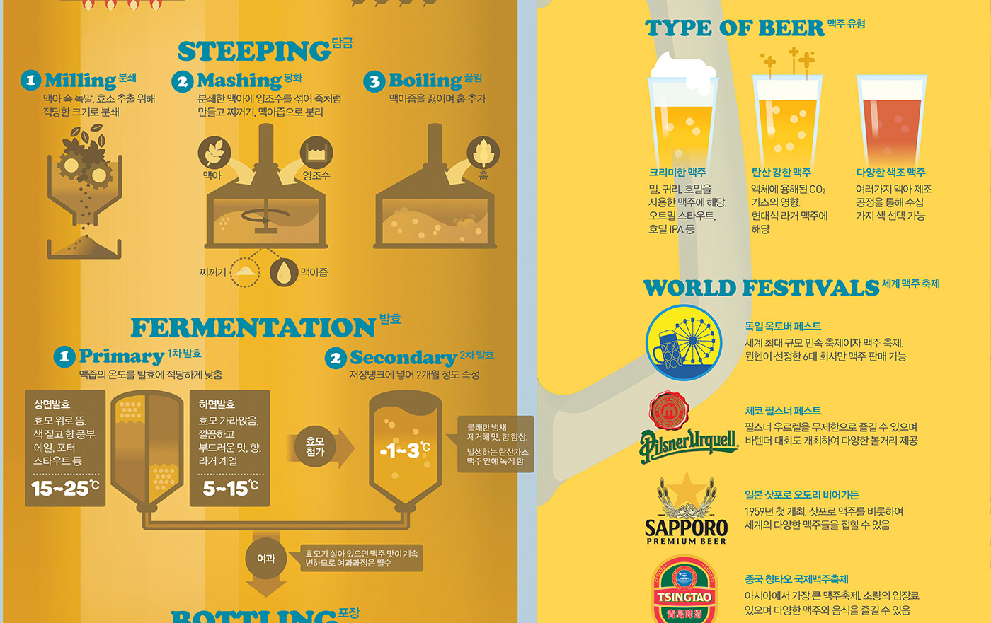 design poster graphic streeth editorial infographic Data visualization 203X beer
