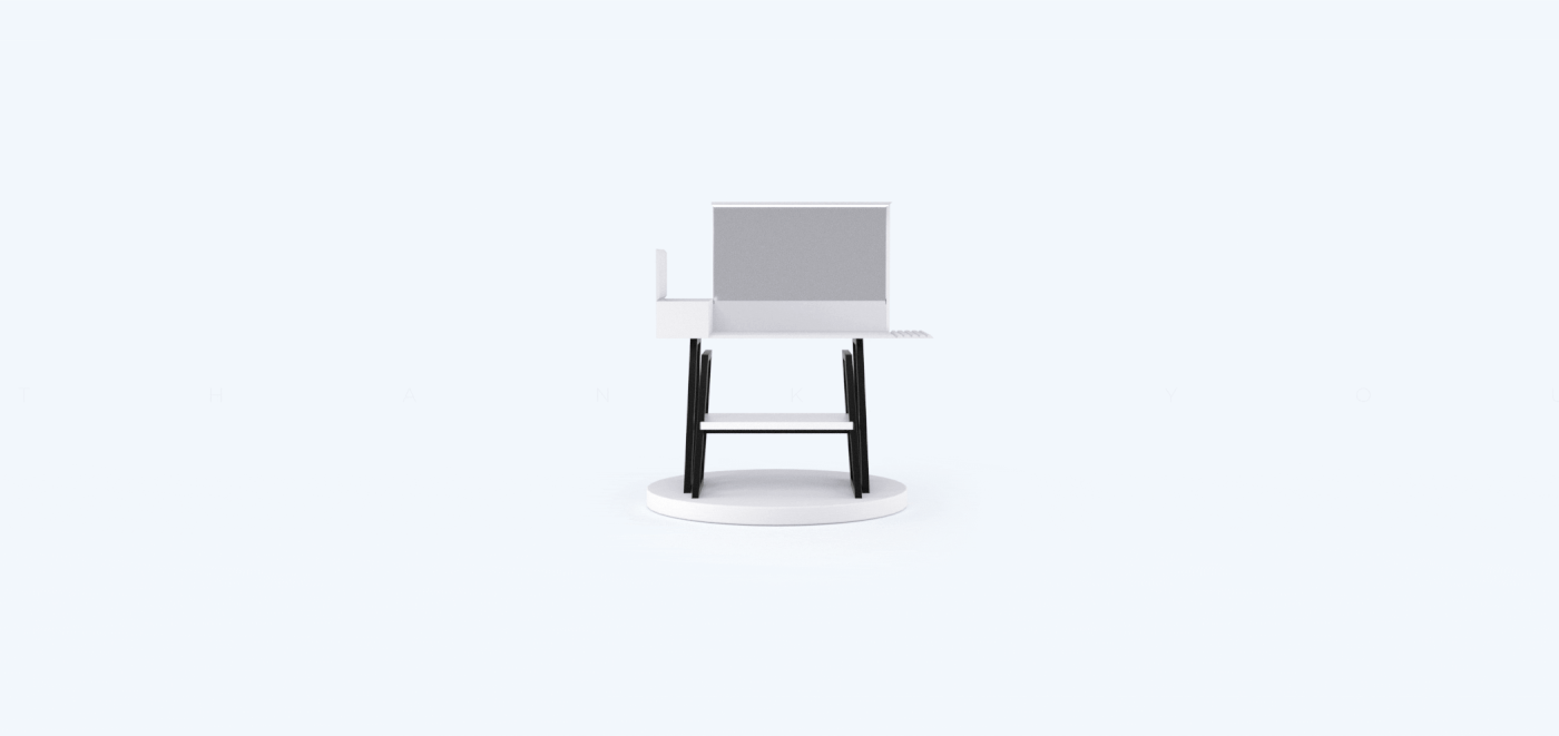 3D desk furniture furniture design  interior design  product product design  Render table wood