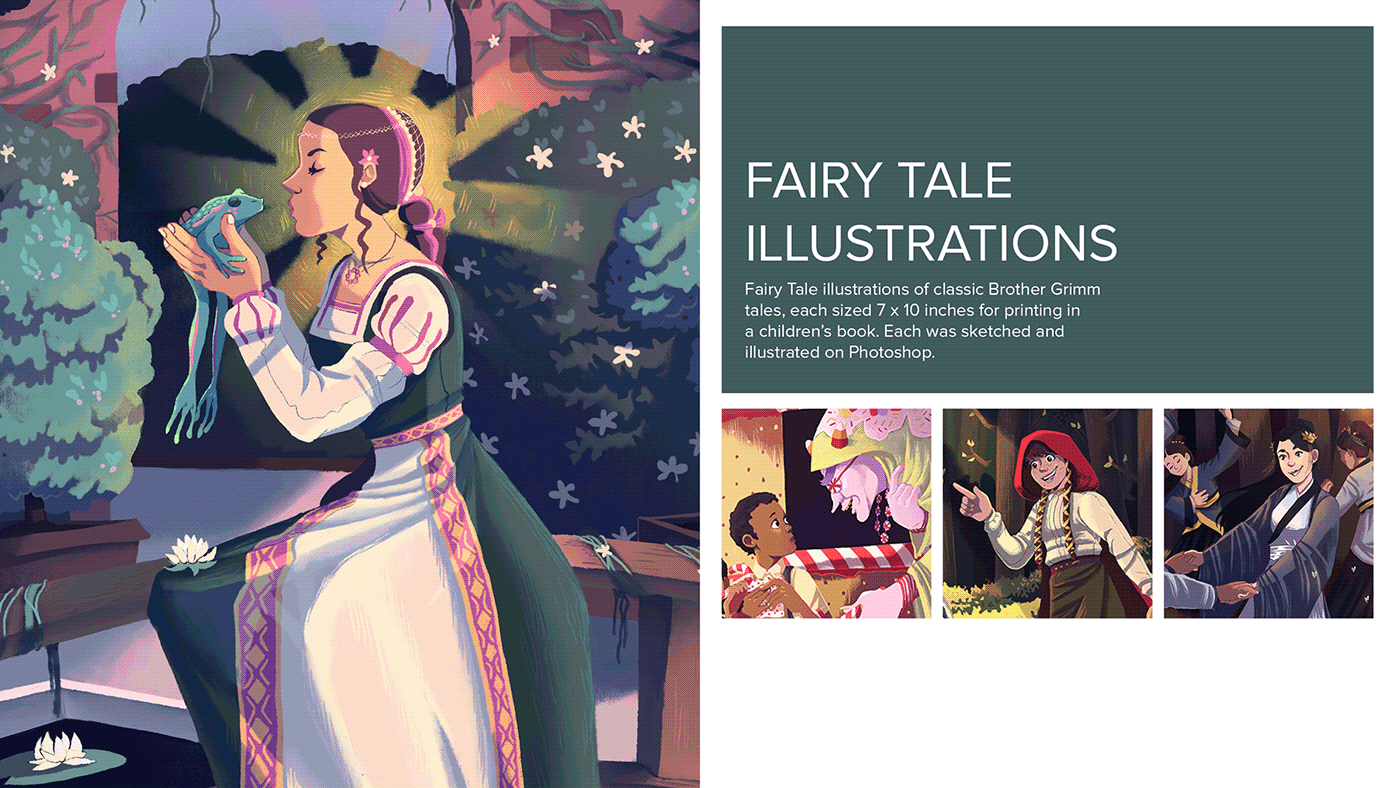 ILLUSTRATION  kid lit fairy tale