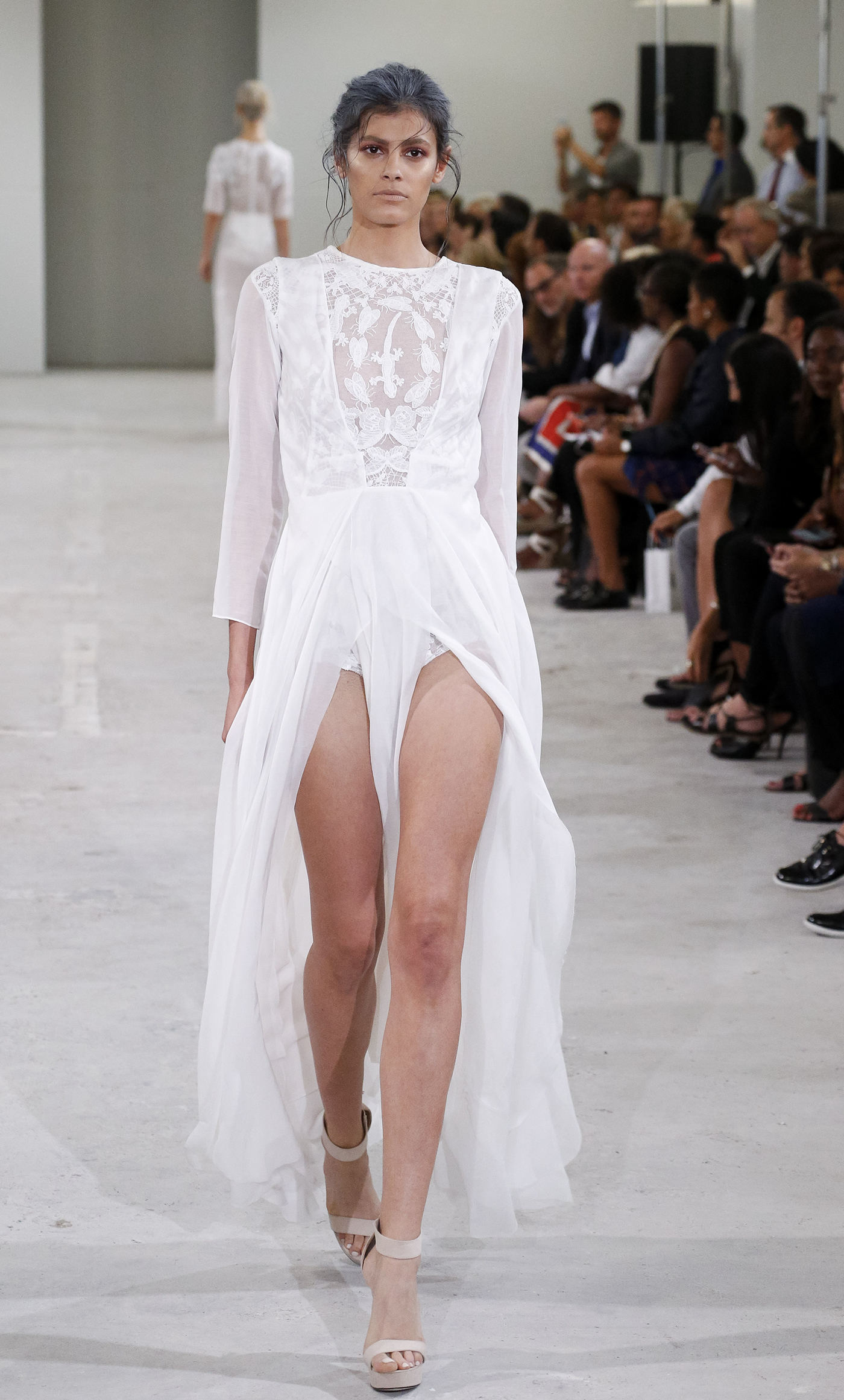 lace fashion design Fashion  NYFW new york fashion week runway lace design fabric
