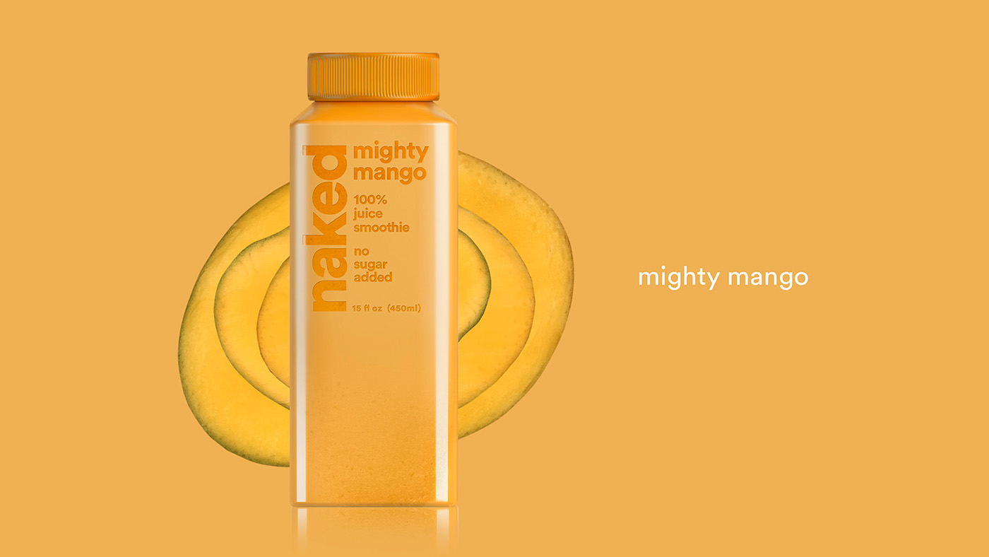 naked juice Packaging