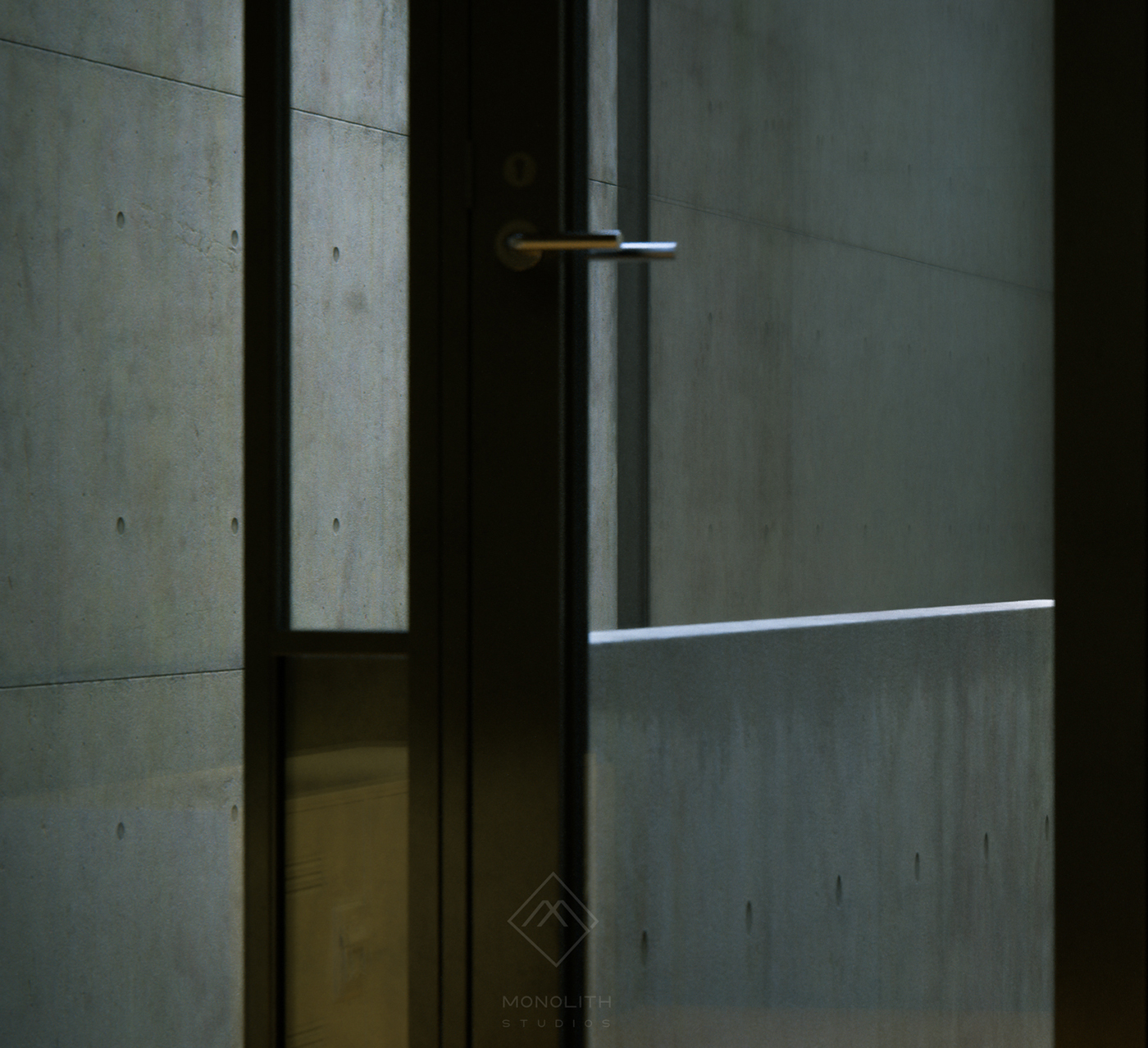 Tadao Ando Azuma House concrete hannibal architectural visualization BBB3Viz CGI 3ds max corona renderer dimensiva