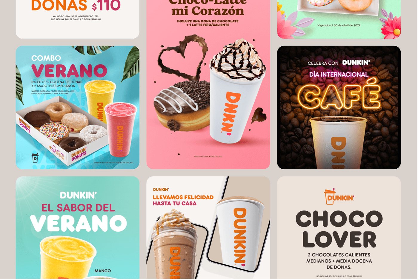 Dunkin Donuts dunkin Coffee cafe Food  design Socialmedia Advertising  marketing  