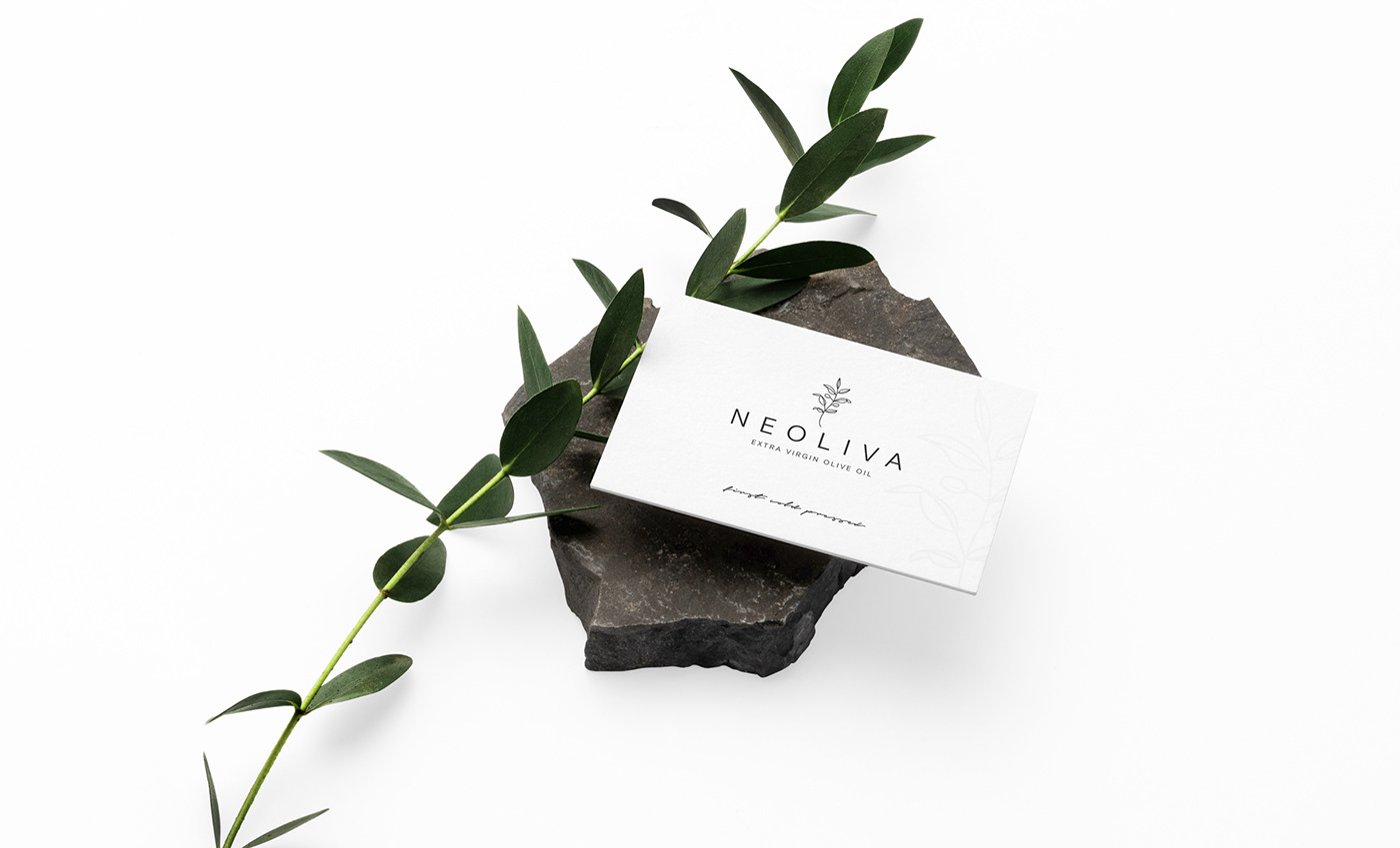 Neoliva Olive Oil bottle Packaging logo branding  Label brand identity minimal product