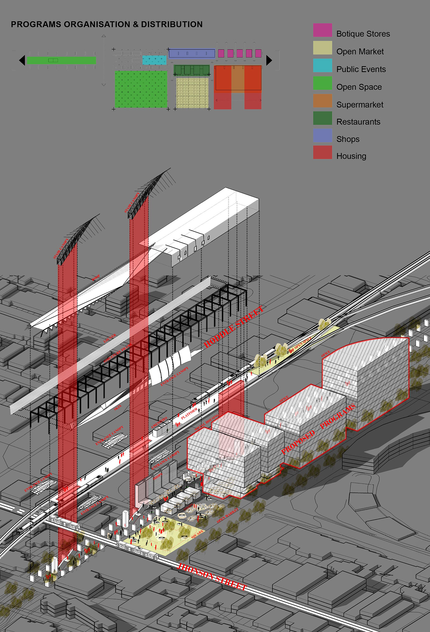 A TRAIN STATION DESIGN on Behance