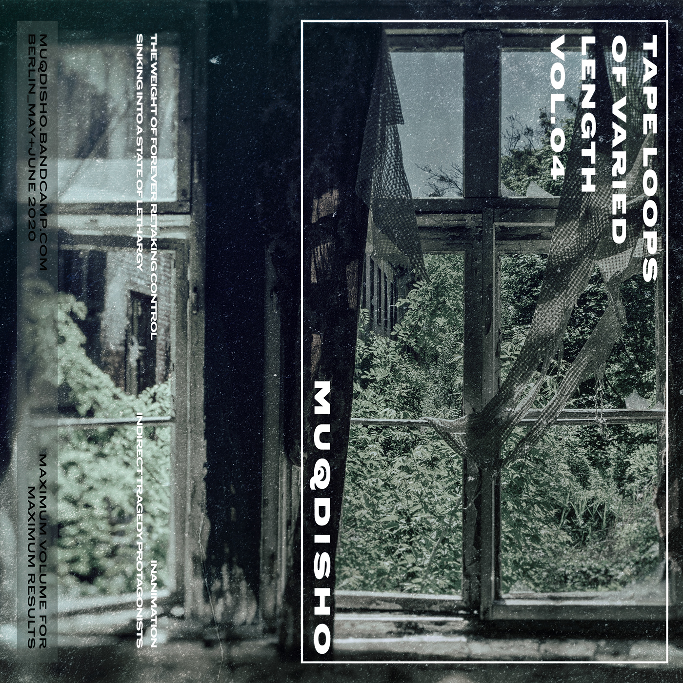 Album album cover Ambient berlin muqdisho music noise sounds