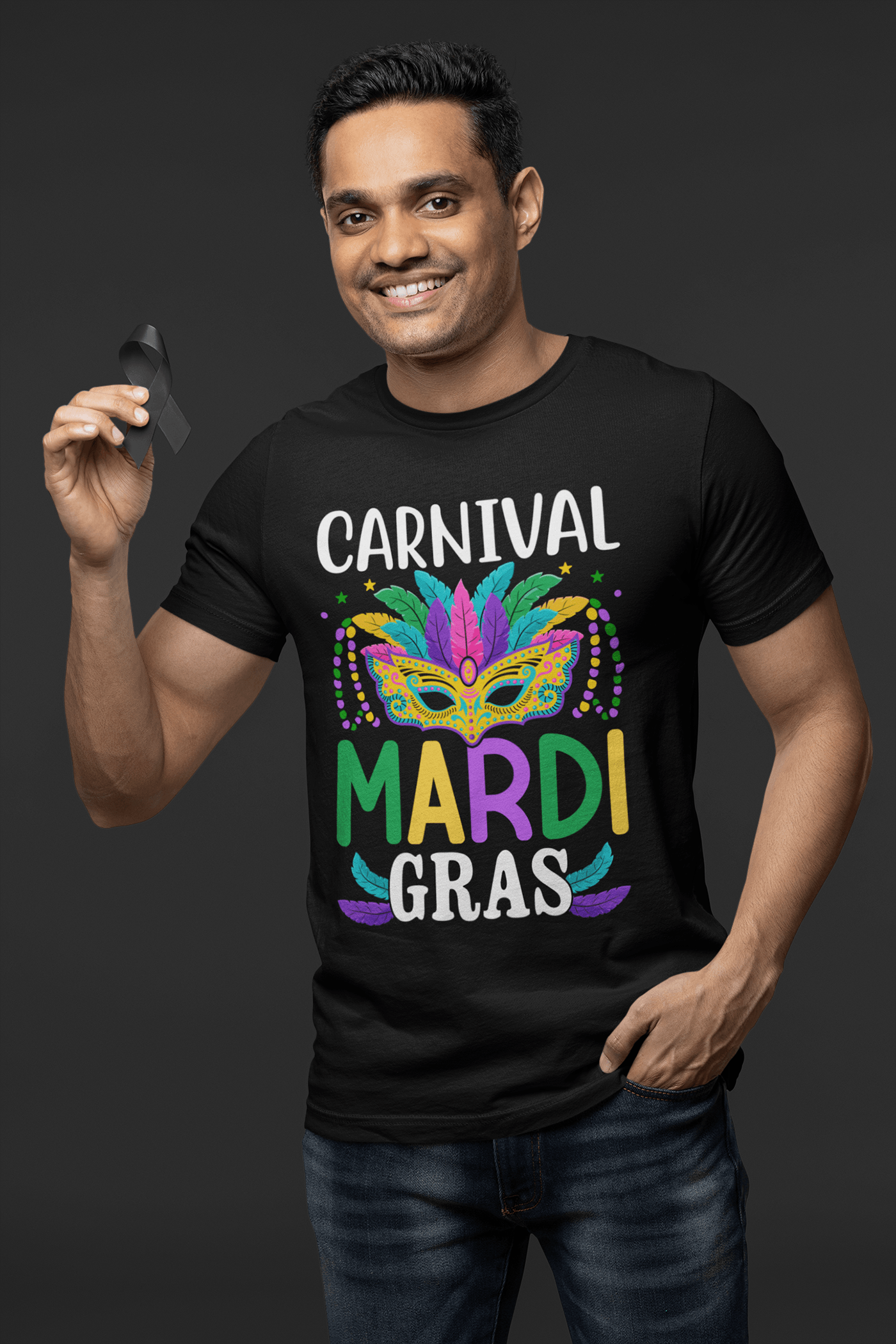 Mardi Gras T-Shirt Design.