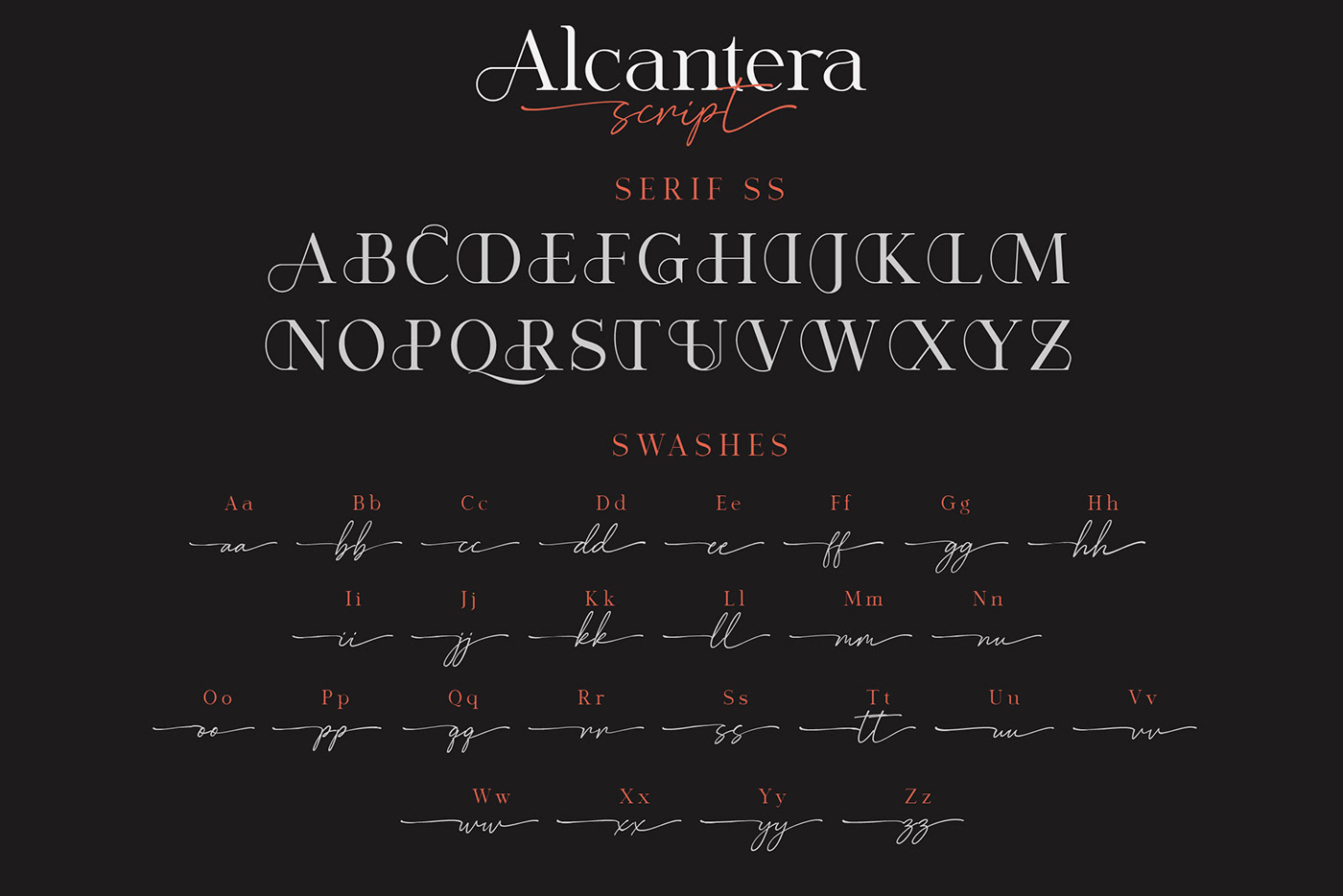 business elegant font duo ligature modern Script serif signature stylistic
