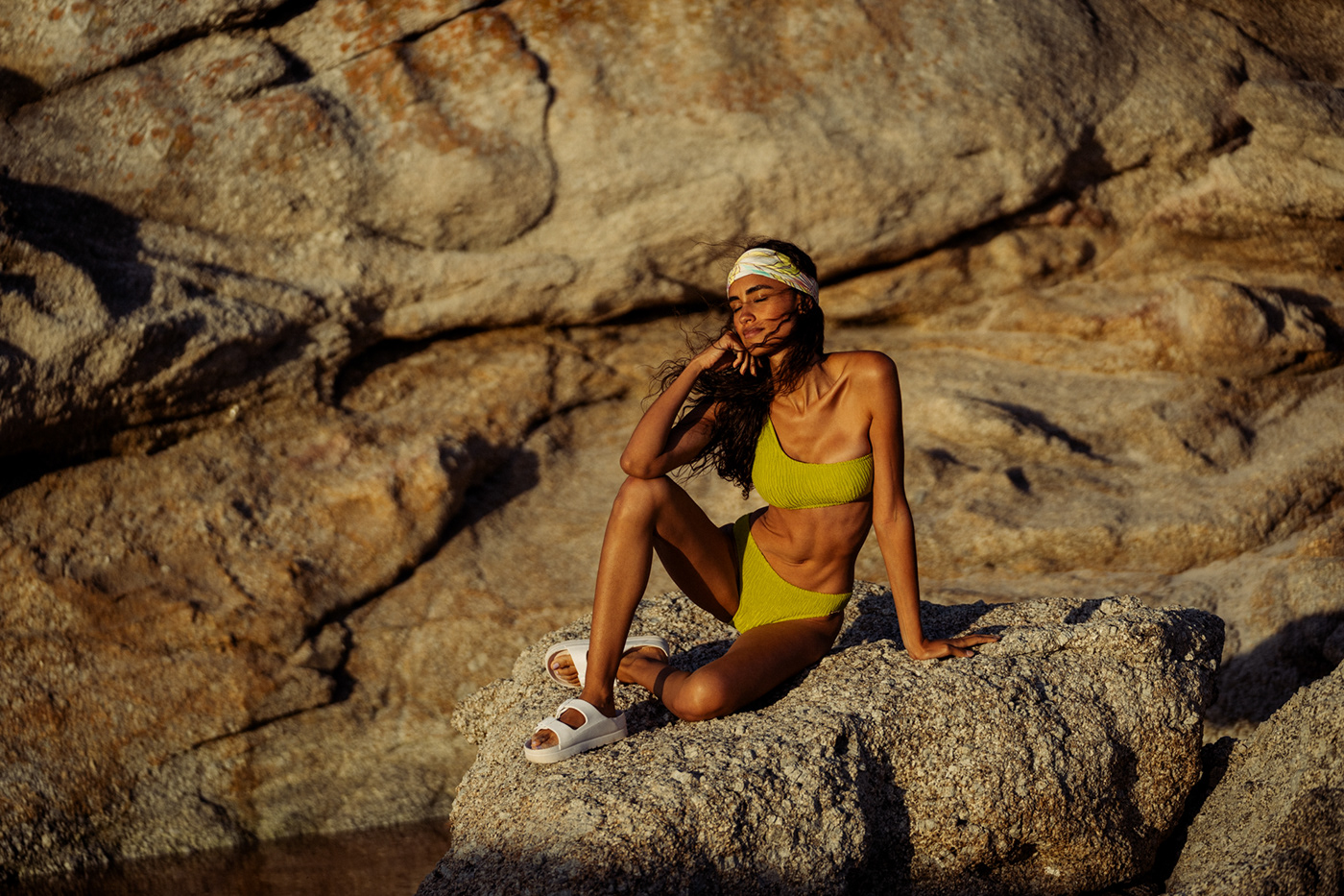 beach capetown editorial Fashion  kodak model Photography  photoshoot summer swimwear
